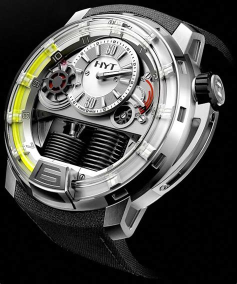 hydro mechanical watch replica|Review: HYT H1 .